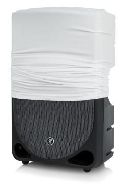 Gator Ochranný obal pro 15 reproduktor, elastický, bílý