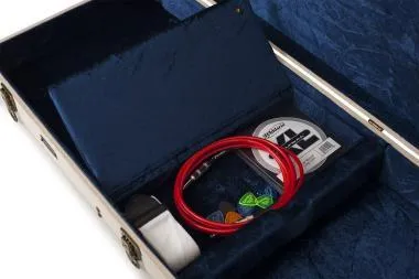 Gator GW-JM BASS Deluxe fa keménytok basszusgitárhoz, elegáns vintage külső, bézs