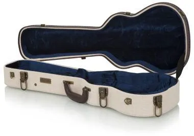 Gator GW-JM UKE-TEN Deluxe fa keménytok tenor ukuleléhez, elegáns vintage külső, bézs