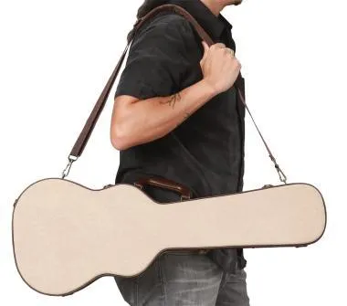 Gator GW-JM UKE-TEN Deluxe fa keménytok tenor ukuleléhez, elegáns vintage külső, bézs