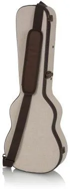 Gator GW-JM UKE-TEN Deluxe fa keménytok tenor ukuleléhez, elegáns vintage külső, bézs