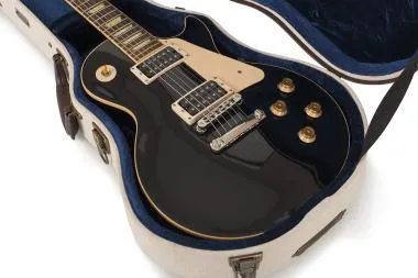 Gator GW-JM LPS Deluxe fa keménytok es Paul fazonú elektromos gitárhoz, elegáns vintage külső, bézs