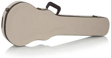 Gator GW-JM LPS Deluxe fa keménytok es Paul fazonú elektromos gitárhoz, elegáns vintage külső, bézs