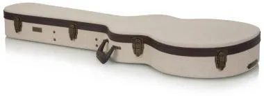 Gator GW-JM 335 Deluxe fa keménytok 335-ös stílusú üreges testű elektromos gitárhoz, elegáns vintage külső, bé