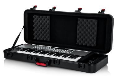Gator tvrdý kufr pro 49 klávesový nástroj, odolný plast