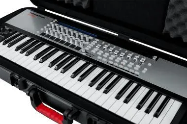 Gator GTSA-KEY49 TSA öntött műanyag keyboard keménytok 49 billentyűs hangszerhez