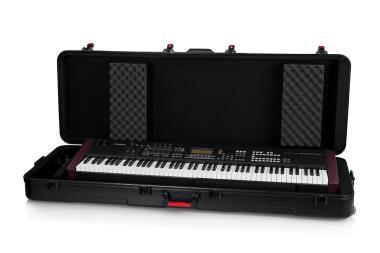 Gator tvrdý obal pro 88 kláves, extra široký, s kolečky
