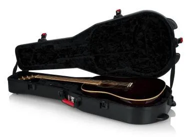 Gator GTSA-GTRDREAD TSA öntött műanyag keménytok dreadnought akusztikus gitárhoz
