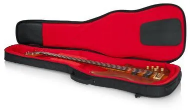 Gator GT-BASS-BLK Transit puhatok basszusgitárhoz, merev belső kialakítás, 20 mm vastag bélés, fekete