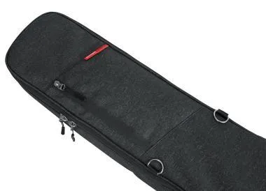 Gator GT-BASS-BLK Transit puhatok basszusgitárhoz, merev belső kialakítás, 20 mm vastag bélés, fekete