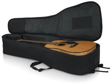 Gator GB-4G-ACOUELECT 4G dupla gitártok akusztikus és elektromos gitárhoz, 20 mm vastag béléssel