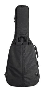 Gator GT-ACOUSTIC-BLK Transit puhatok akusztikus gitárhoz, merev belső kialakítás, 20 mm vastag bélés, fekete