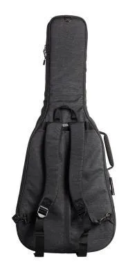 Gator GT-ACOUSTIC-BLK Transit puhatok akusztikus gitárhoz, merev belső kialakítás, 20 mm vastag bélés, fekete