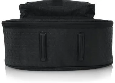 Gator GT-ACOUSTIC-BLK Transit puhatok akusztikus gitárhoz, merev belső kialakítás, 20 mm vastag bélés, fekete