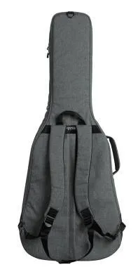 Gator GT-ACOUSTIC-GRY Transit puhatok akusztikus gitárhoz, merev belső kialakítás, 20 mm vastag bélés, szürke