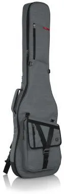 Gator GT-BASS-GRY Transit puhatok basszusgitárhoz, merev belső kialakítás, 20 mm vastag bélés, szürke