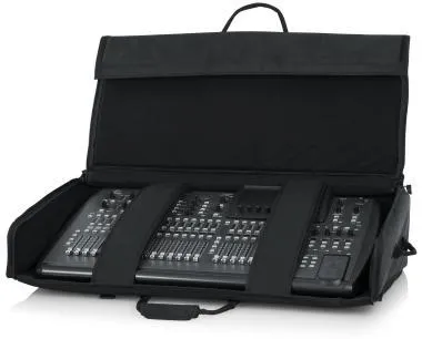 Gator G-MIXERBAG-3621 Hordtáska nagy formátumú keverőpulthoz, 10 mm vastag dupla bélés, 91x53x20 cm