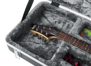 Gator GC-ELECTRIC-LED Öntött műanyag keménytok elektromos gitárhoz, beépített LED világítással