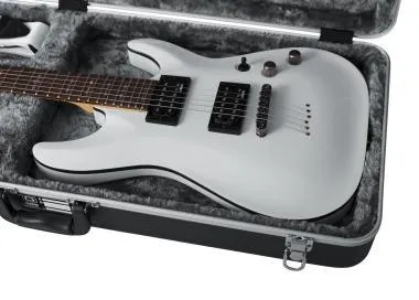 Gator GC-ELECTRIC-LED Öntött műanyag keménytok elektromos gitárhoz, beépített LED világítással