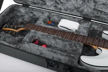 Gator GTSA-GTRELEC-LED TSA öntött műanyag keménytok elektromos gitárhoz, beépített LED világítással