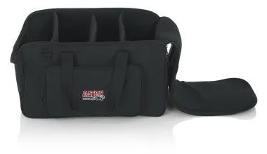 Gator G-LIGHTBAG-1911 Könnyű hordtáska 4 db LED stílusú PAR fényhez, állítható elválasztókkal