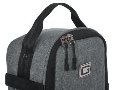 Gator GT-1407-GRY Szürke hordozható táska gitár kellékek számára 35*17