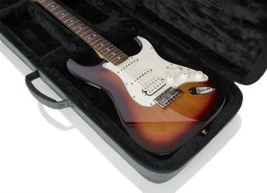 Gator GTR-ELECTRIC-GRY Transit könnyű, merev EPS keménytok elektromos gitárhoz, szürke, fekete belső