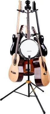 Hercules GS526B PLUS Gitárállvány kétszintes, hat gitár részére, módosított AGS tartó