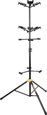 Hercules GS526B PLUS Gitárállvány kétszintes, hat gitár részére, módosított AGS tartó