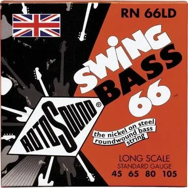 Rotosound RN66LD Basszusgitár húrkészlet, nikkel, 45 65 80 105