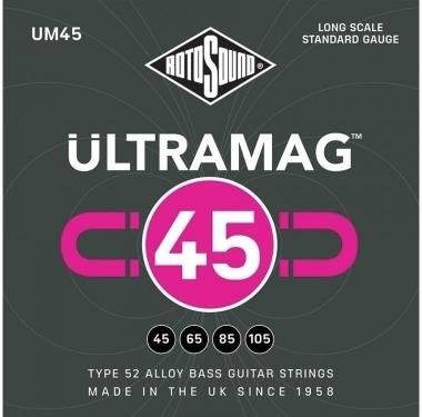 Rotosound IM bassová kytara struny, slitina Type 52, 45 65 85 105