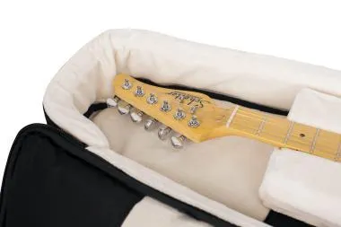 Gator G-PG ELEC 2X Pro-Go széria, két gitártáska gyapjú belsővel, eltávolítható pántokkal