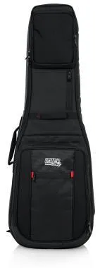 Gator G-PG ELEC 2X Pro-Go széria, két gitártáska gyapjú belsővel, eltávolítható pántokkal