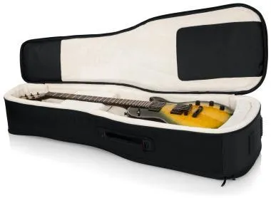 Gator G-PG ELEC 2X Pro-Go széria, két gitártáska gyapjú belsővel, eltávolítható pántokkal