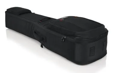 Gator G-PG BASS 2X Pro-Go széria, két basszusgitár táska gyapjú belsővel, eltávolítható pántokkal