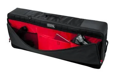 Gator G-PG-61 Pro-Go széria, 61 billentyűs hangszerhez táska, gyapjú belsővel, eltávolítható pántokkal