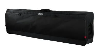 Gator G-PG-88SLIMXL Pro-Go széria, 88 billentyűs hangszerhez vékony táska, gyapjú belsővel, eltávolítható pántokka