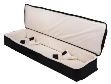Gator G-PG-88SLIMXL Pro-Go széria, 88 billentyűs hangszerhez vékony táska, gyapjú belsővel, eltávolítható pántokka