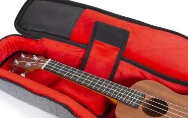 Gator GT-UKE-CON-GRY Transit szürke puhatok koncert ukuleléhez, 20 mm-es béléssel
