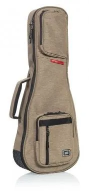 Gator GT-UKE-CON-TAN Transit homokszínü puhatok koncert ukuleléhez, 20 mm-es béléssel