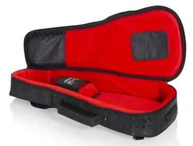 Gator GT-UKE-SOP-BLK Transit fekete puhatok szoprán ukuleléhez, 20 mm-es béléssel