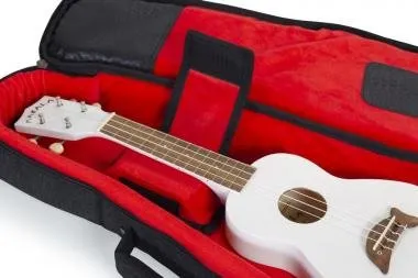 Gator GT-UKE-SOP-BLK Transit fekete puhatok szoprán ukuleléhez, 20 mm-es béléssel