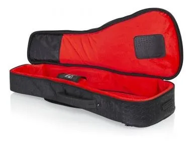 Gator GT-UKE-TEN-BLK Transit fekete puhatok tenor ukuleléhez, 20 mm-es béléssel