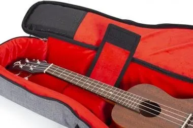 Gator GT-UKE-TEN-GRY Transit szürke puhatok tenor ukuleléhez, 20 mm-es béléssel