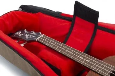 Gator GT-UKE-TEN-TAN Transit homokszínü puhatok tenor ukuleléhez, 20 mm-es béléssel