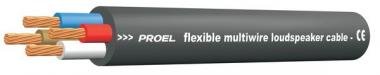 Proel Reproduktorový kabel, 4x4mm, 13,2mm průměr, černý