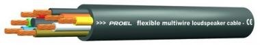 Proel Multicore kabel 8x2,5mm, průměr 13,6mm, černý