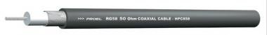 Proel Video kabel, koaxiální, jednoduché stínění, RG58, průměr 6,5mm