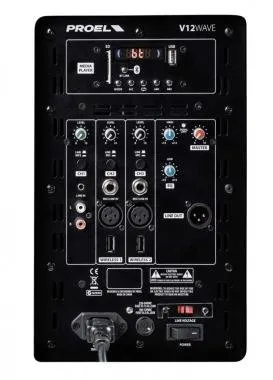 PROEL V12WAVE ACTIVE.SPEAKER.USB.BLUETOOTH.12