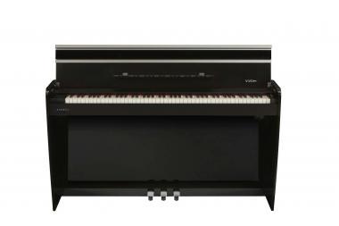 DEXIBELL Vivo H10 domácí 88 klávesová digitální piano, lesklá černá